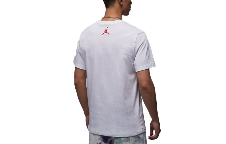 Air Jordan Sneaker T-Shirt 'White' FN3715-100