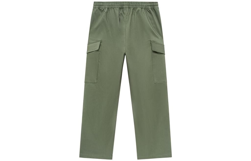 New Balance Logo Cargo Pants Asia Sizing 'Olive Green' AMP31333-DON