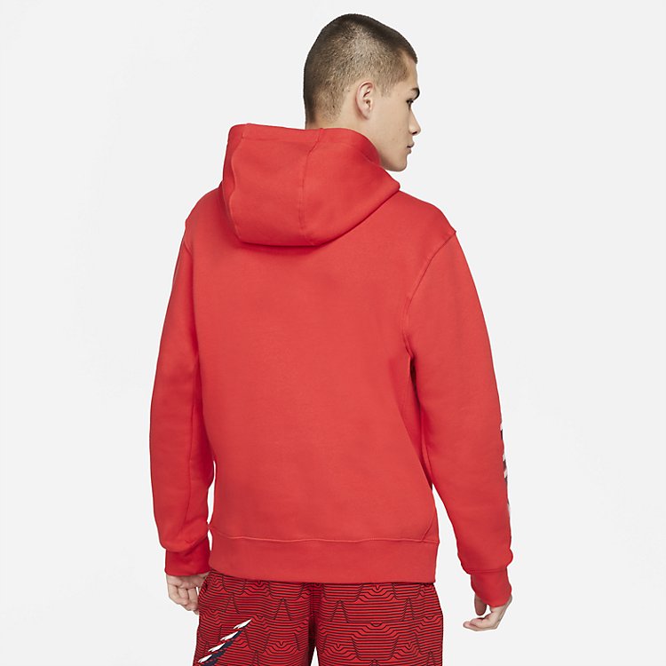 Nike Sportswear Club Pull Over Hoodie 'University Red' DM7947-657