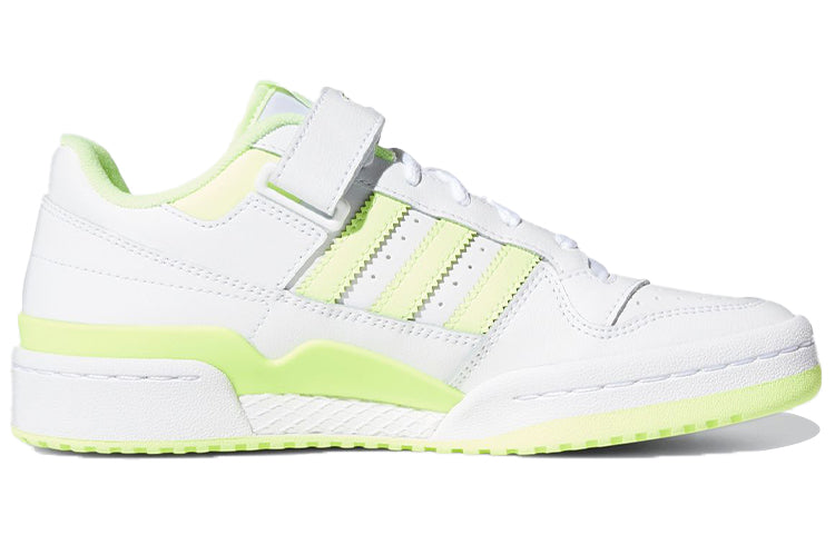 (WMNS) adidas originals Forum Low Shoes White/Yellow FY5121