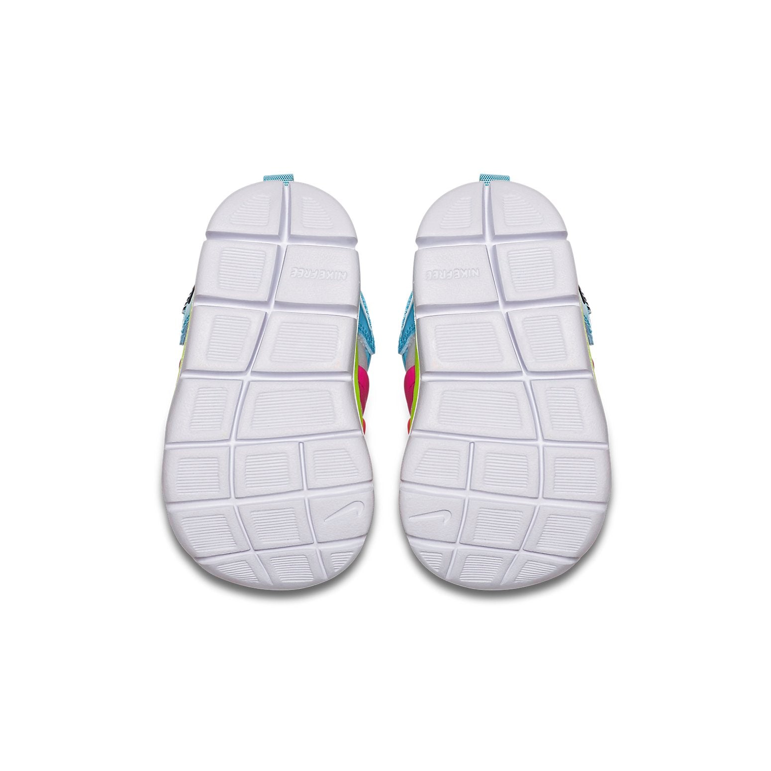 (TD) Nike Dynamo Free Low-Top Running Shoes White/Blue 343938-418