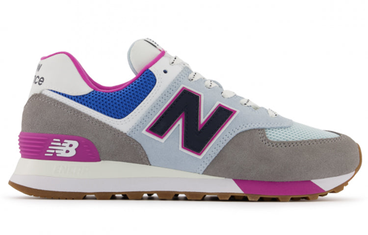 (WMNS) New Balance 574 Low Grey/Purple WL574PO2