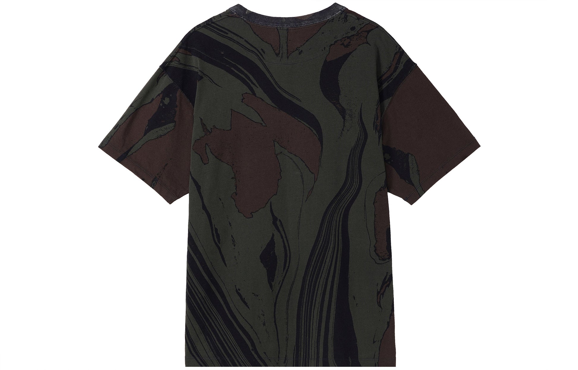 Men's Nike ACG Series Colorblock Round Neck Short Sleeve Black T-Shirt CW2295-325