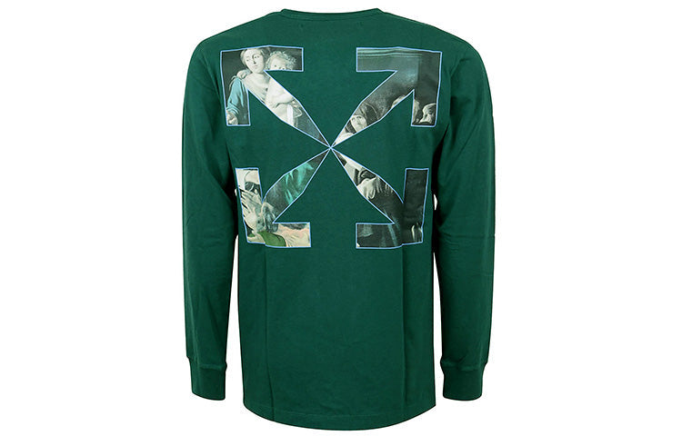 Off-White FW20 Caravaggio Mens Long Sleeve Round Neck OMAB001E20JER0055710