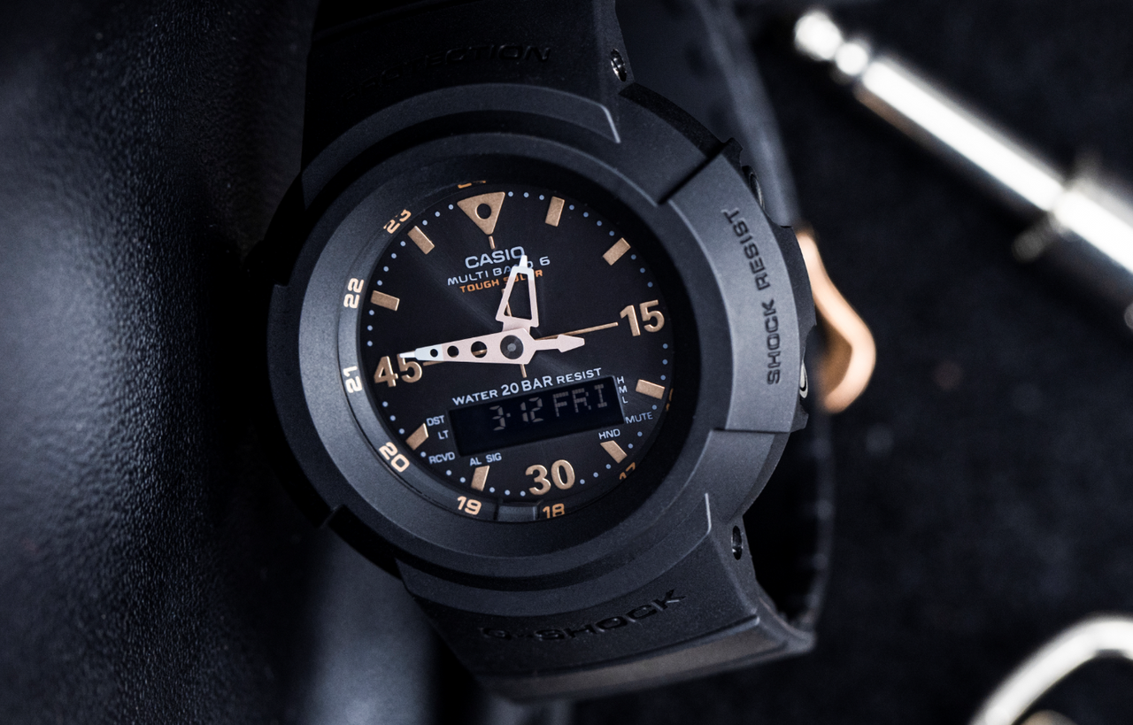 CASIO G-Shock Analog-Digital 'Black' AWG-M520G-1A9PR