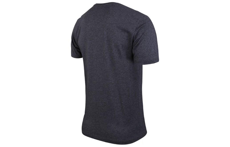 Nike Raining Threes Casual Sports Printing Short Sleeve Gray 631932-071