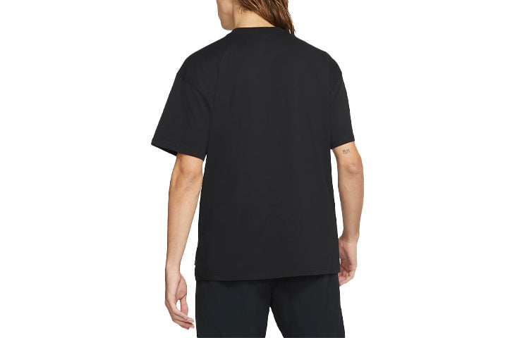 Nike SB Skateboard Round Neck Pullover Short Sleeve Black DD1307-010