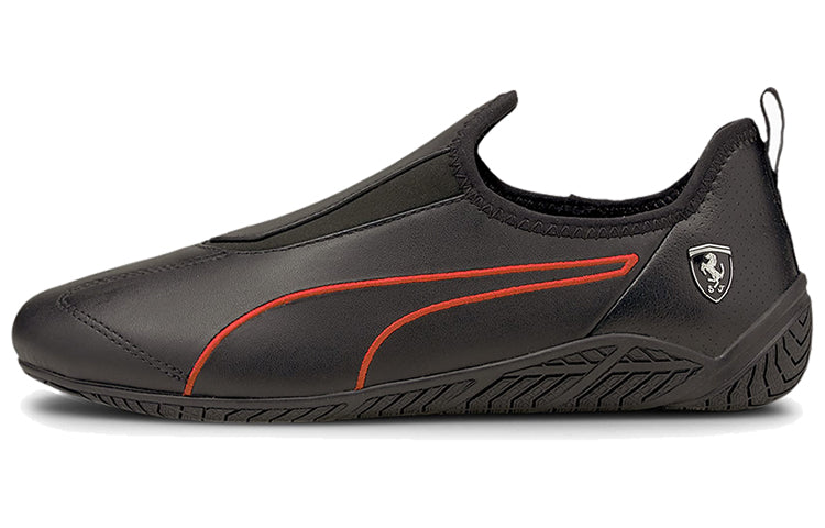 (WMNS) PUMA Scuderia Ferrari x Ridge Cat 'Black Rosso Corsa' 306666-01