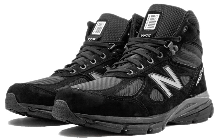 New Balance 990v4 Mid Made in USA 'Black Grey' MO990BK4