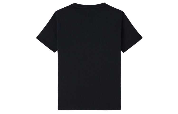 KENZO Tiger Head Logo Printing Cotton Short Sleeve Black FA5-2TS833-4V9-99