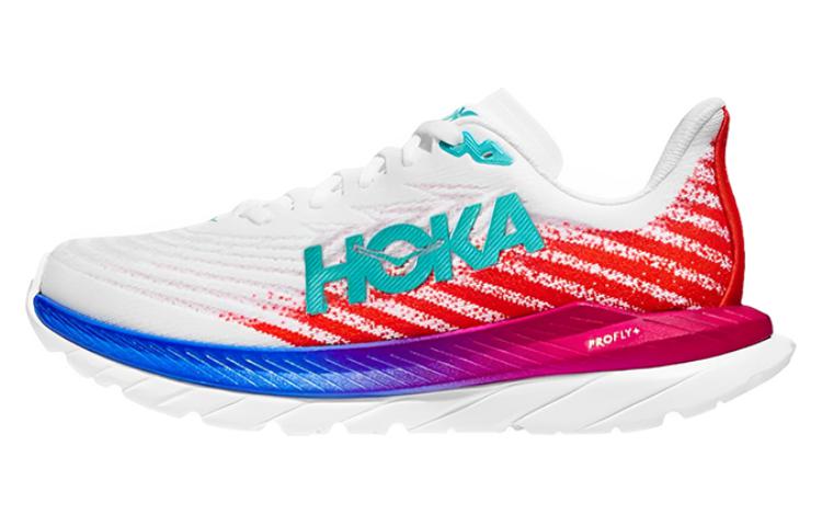 (WMNS) HOKA ONE ONE Mach 5 'White Flame' 1127894-WFM