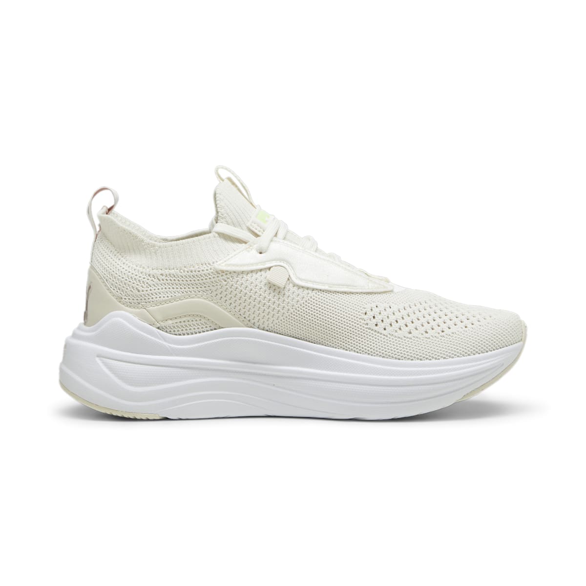 (WMNS) PUMA Softride Sophia Stacked 'Warm White Pink Green' 378827-04