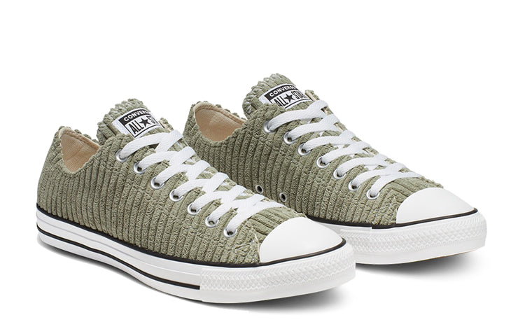 Converse Chuck Taylor All Star Wide Wale Cord Low Top 'Gray White' 165454C