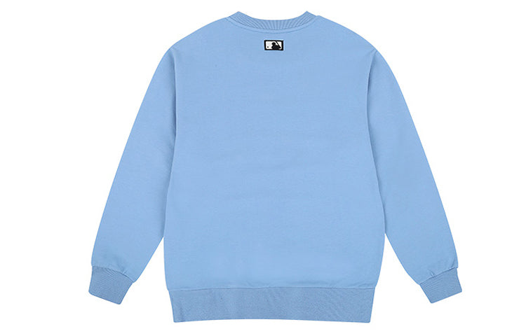 MLB Unisex Cartoon Series Embroidery Round-neck Sweatshirt Blue 31MTC1011-50U