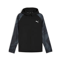 PUMA Run AOP Jacket 'Black Grey' 524221-51