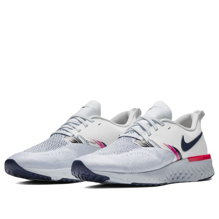 (WMNS) Nike Odyssey React Flyknit 2 Premium 'White Hyper Pink' AV2608-146