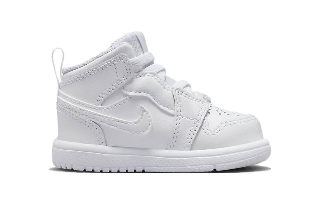 (TD) Air Jordan 1 Mid Alt 'Triple White' AR6352-136