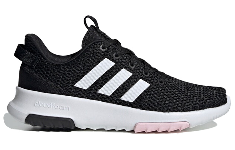 (WMNS) adidas neo Cloudfoam Racer Tr 'Black White Pink' EE8131