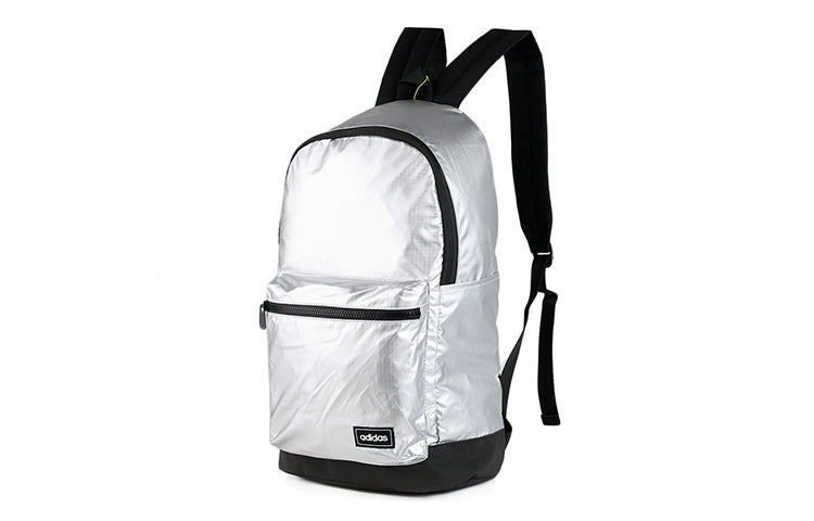 (WMNS) adidas Classic Metallic Backpack Medium 'Silver' FL4047