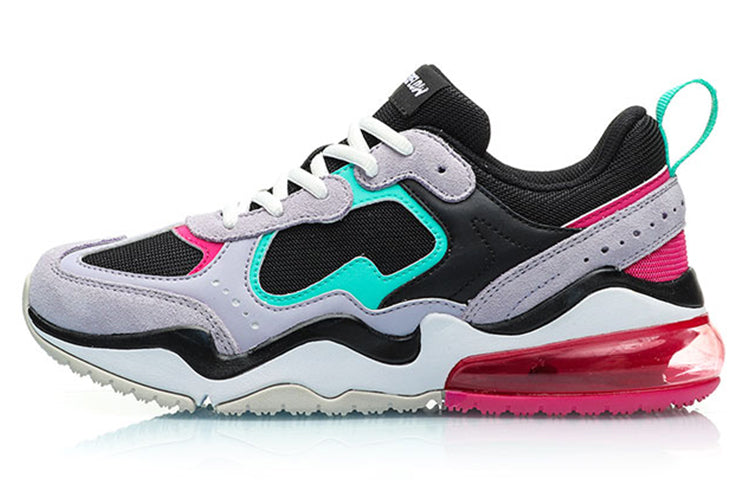 (WMNS) Li-Ning Counterflow Neon 'Black Grey Green' AGCP138-1