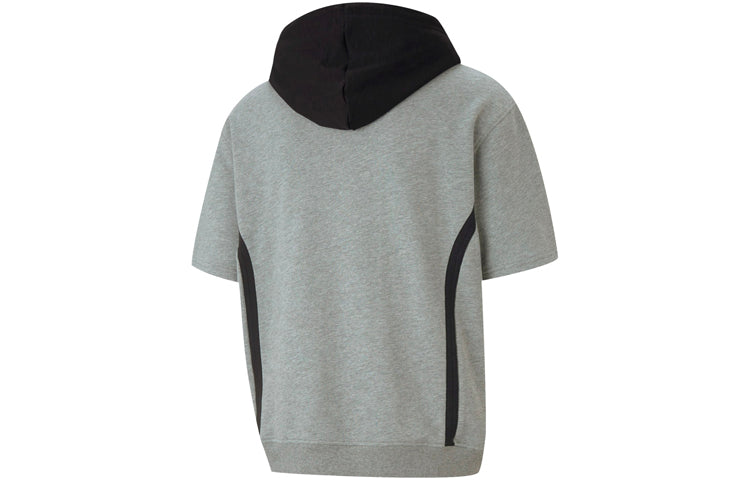 PUMA Franchise Short Sleeve Hoodie 'Grey' 530507-03