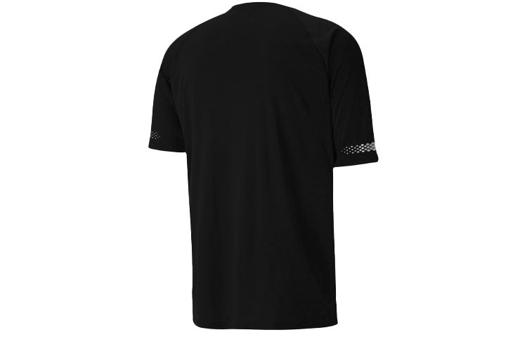 PUMA Runner Id Running Gym Training Short Sleeve Black 519380-01
