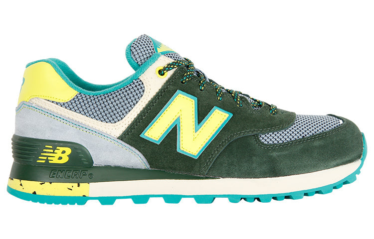 (WMNS) New Balance 574 Series Low-Top 'Olive Green Yellow' WL574TSZ