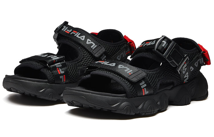FILA Jagger Sports Black Sandals F12M024505FBK