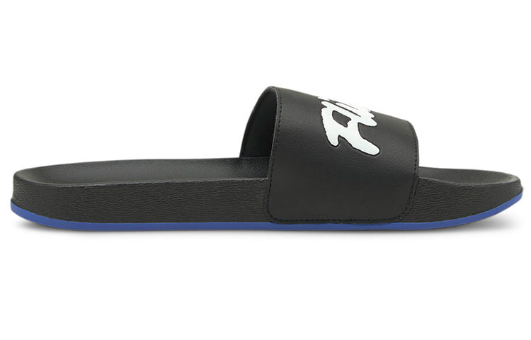 PUMA Leadcat Ftr Slippers Black/White/Blue 382735-01
