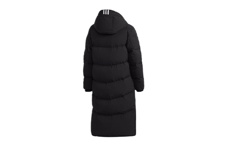 Men's adidas Sleeve Long Black Hooded Down Jacket CK8616