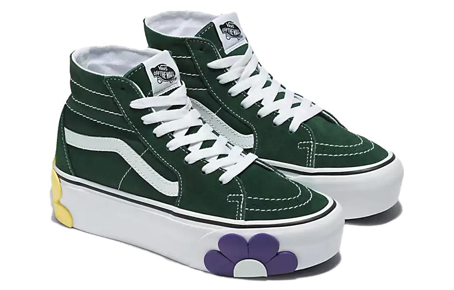 (WMNS) Vans Sk8-Hi Tapered Stackform OSF 'Green Grey' VN0A5JM1BGK