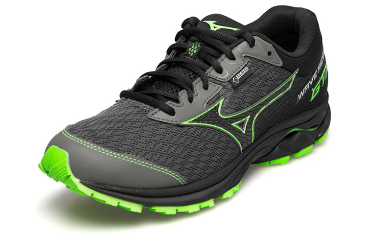 Mizuno Rider GTX Black/Green J1GC187905