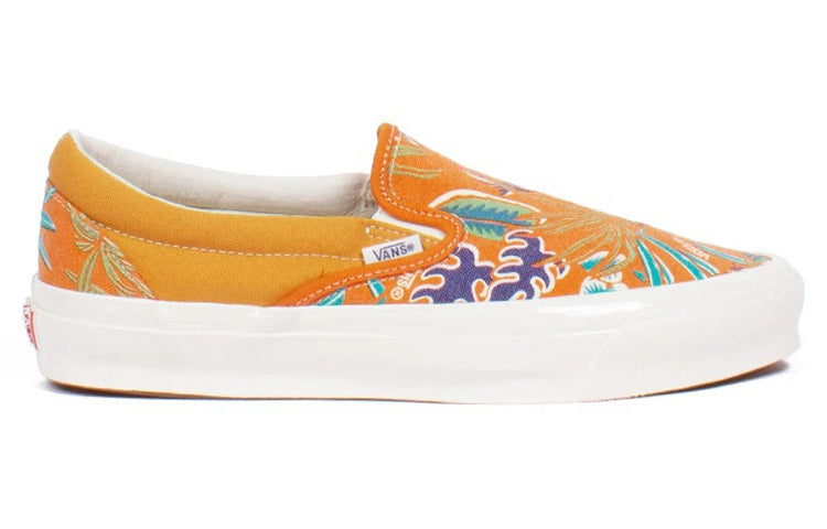 Vans OG Classic Slip-On LX 'Parrot Hawaiian - Persimmon' VN0A45JK4KY
