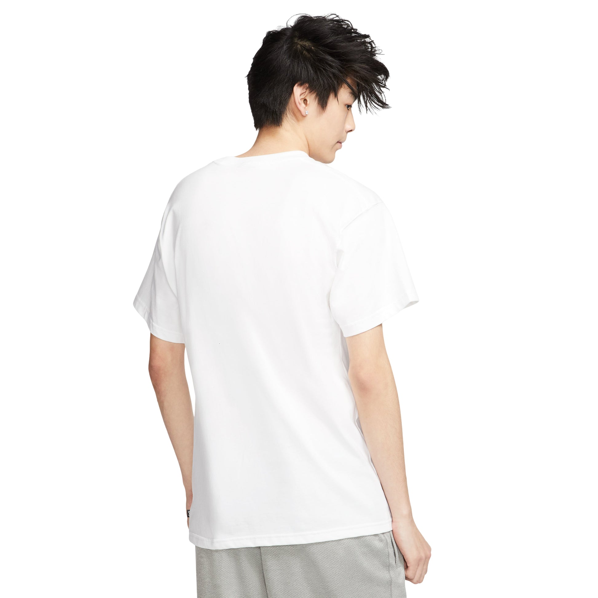Nike SB Skateboard Big Logo Skateboard Short Sleeve White CV7540-100
