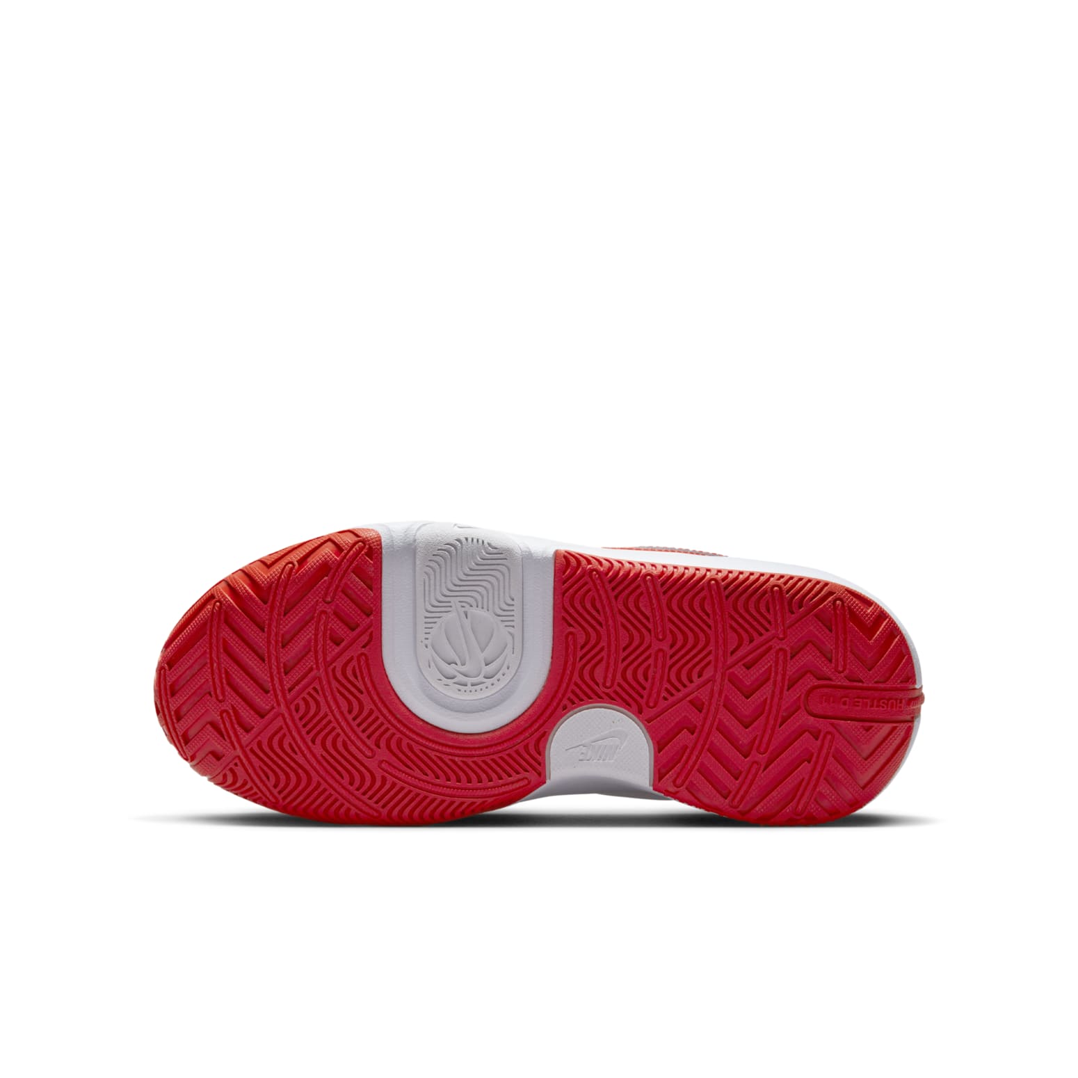 (GS) Nike Team Hustle D11 'Summit White Track Red' DV8996-102