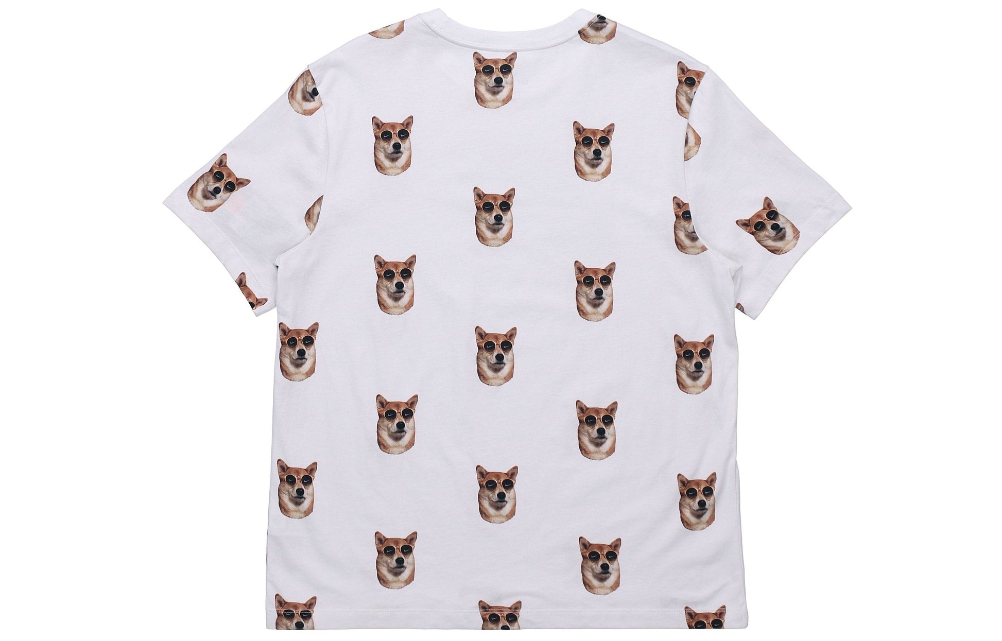 Nike Sunglasses Printing Casual Short Sleeve White CT6288-100