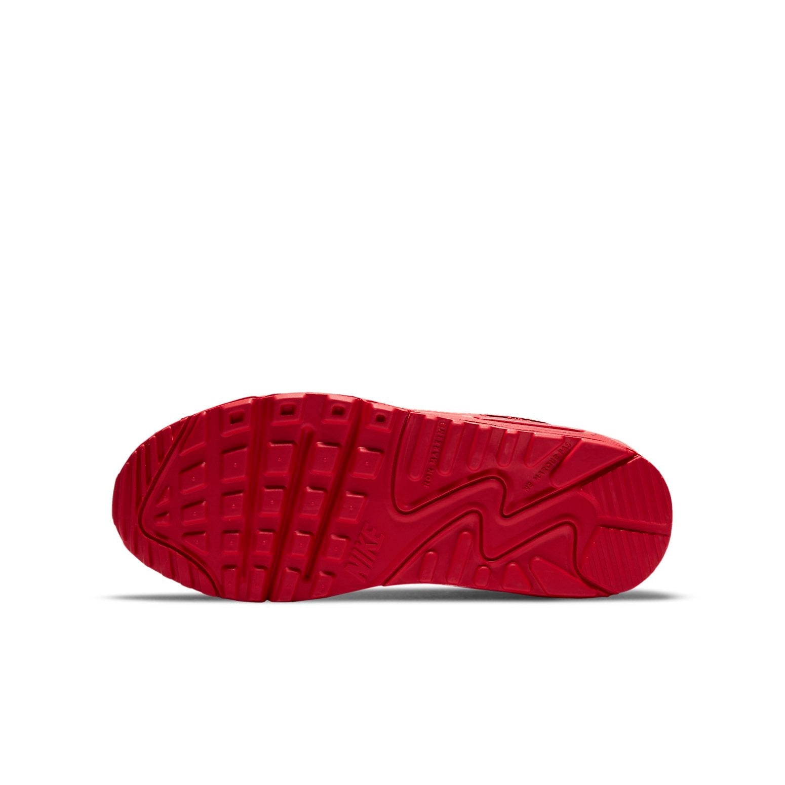 (GS) Nike Air Max 90 Leather 'University Red' DC2002-600