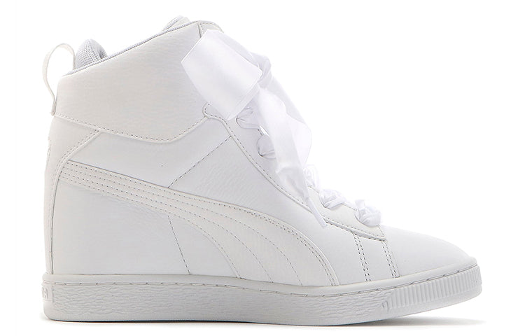(WMNS) PUMA Basket Tip Toe White 372376-02