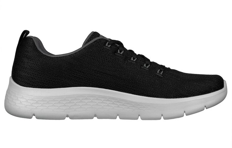 Skechers Go Walk Flex Lace Up 'Black Grey' 216481-BKGY