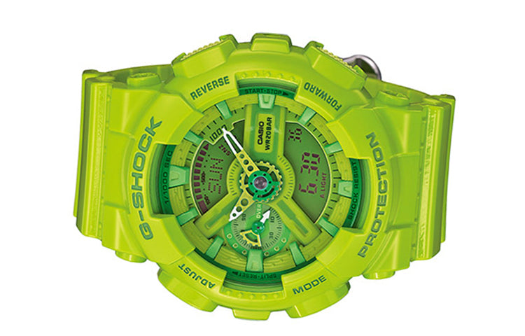 CASIO G-Shock Analog-Digital 'Green' GMA-S110CC-3