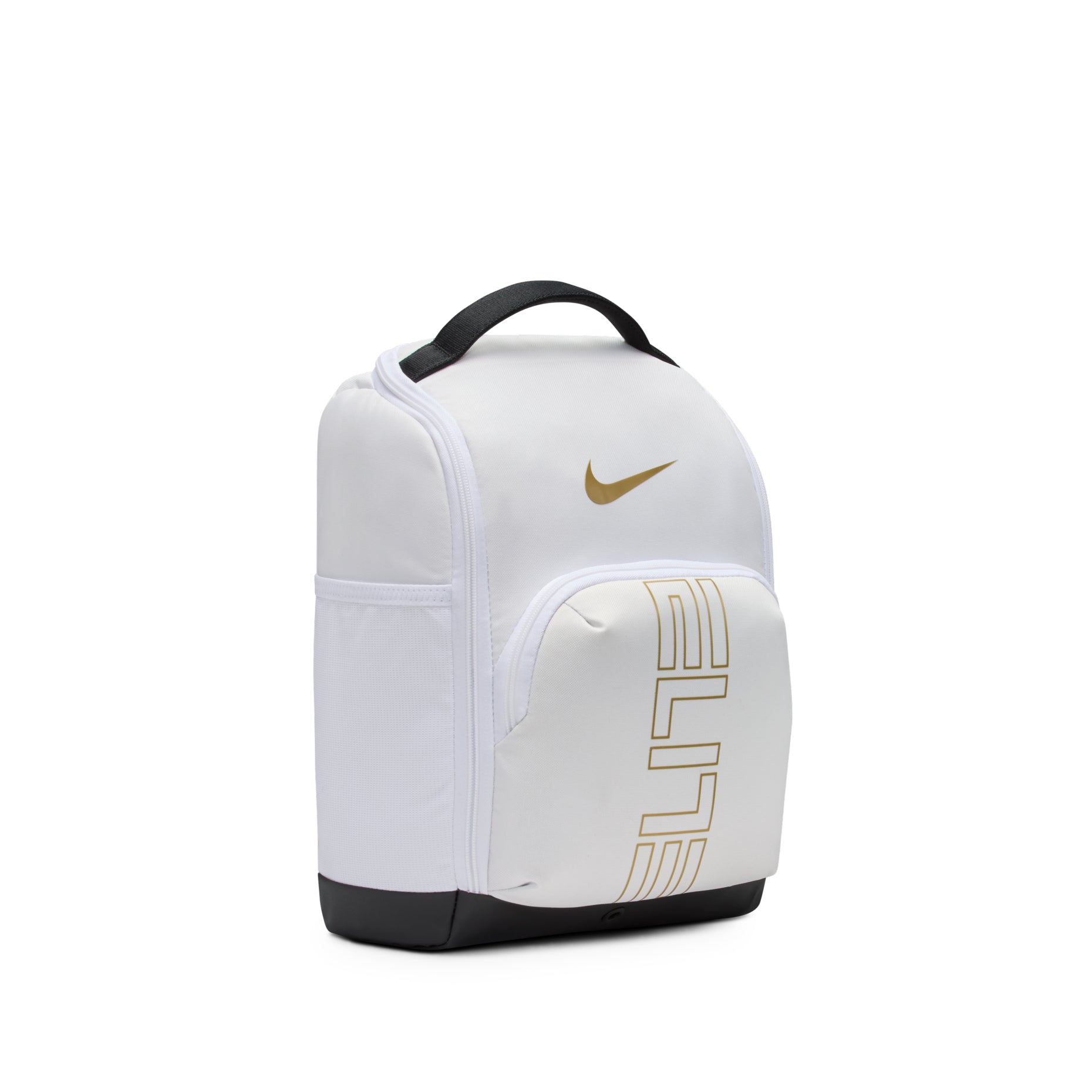 Nike Varsity Elite Basketball Shoe Bag 'White Black Metallic Gold' HM9970-100