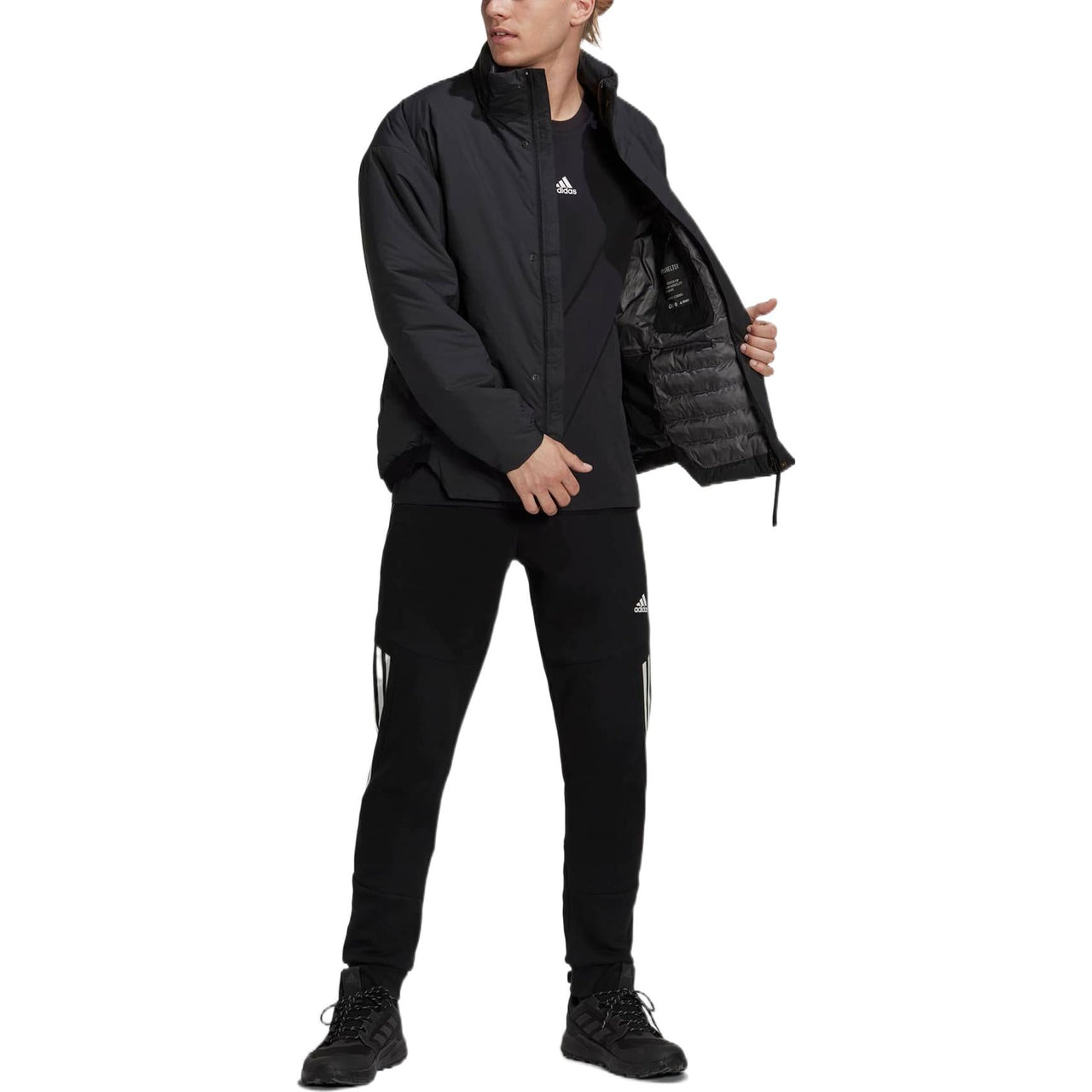 adidas Terrex MyshelterInsulated Waterproof Jacket Asia Sizing 'Black' HG6035