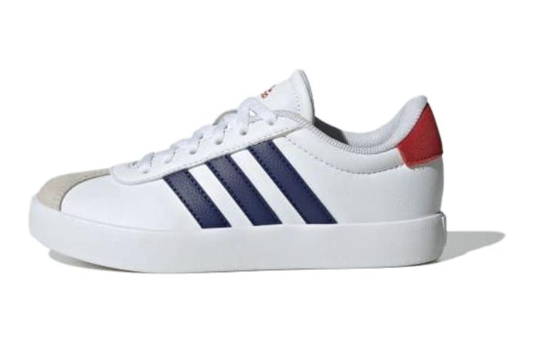 (GS) adidas VL Court 3.0 'White Dark Blue' IE6224