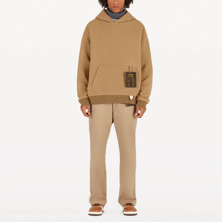 LOUIS VUITTON LV Double-Sided Wool For Men Khaki 1A5DAX