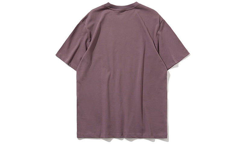 Li-Ning Sports Fashion Series Short Sleeve Tee 'Grey Purple' AHSP607-4
