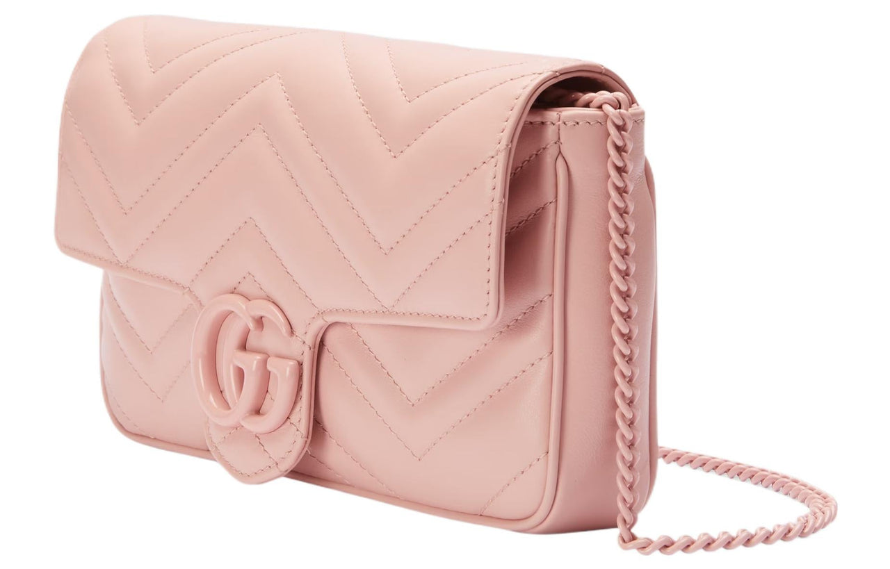 (WMNS) Gucci GG Marmont Mini Bag 'Light Pink' 751526-AACX5-5945