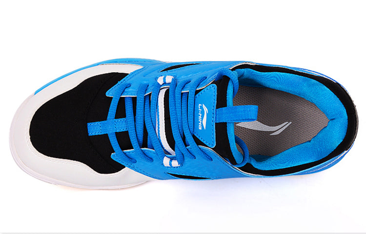 Li-Ning Badminton Shoes Low 'Blue Black White' AYTL045-2