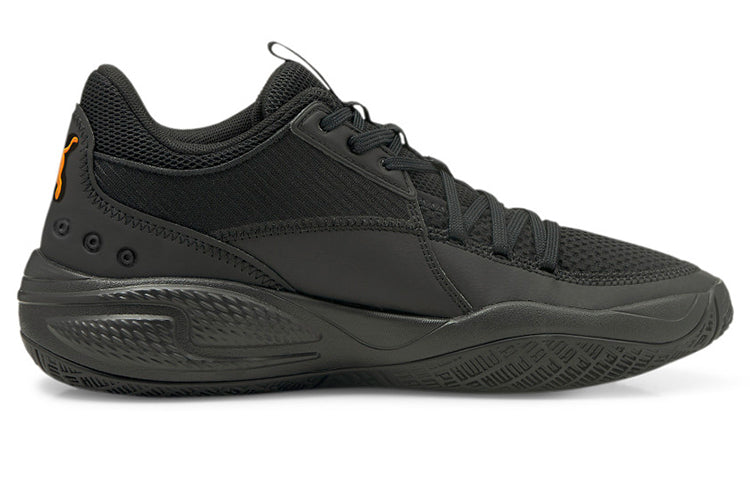 PUMA Court Rider 'Pop - Black Vibrant Orange' 376107-03