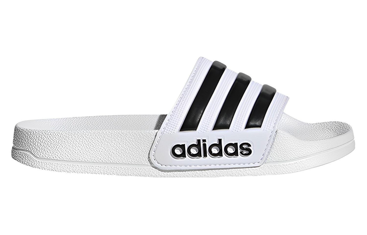(PS) adidas Adilette Shower Slides 'White Black' HP7606