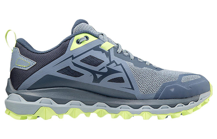 Mizuno Wave Mujin 8 Low Tops Wear-resistant Blue Gray J1GK127001